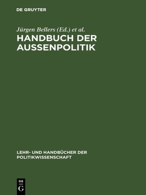 cover image of Handbuch der Aussenpolitik